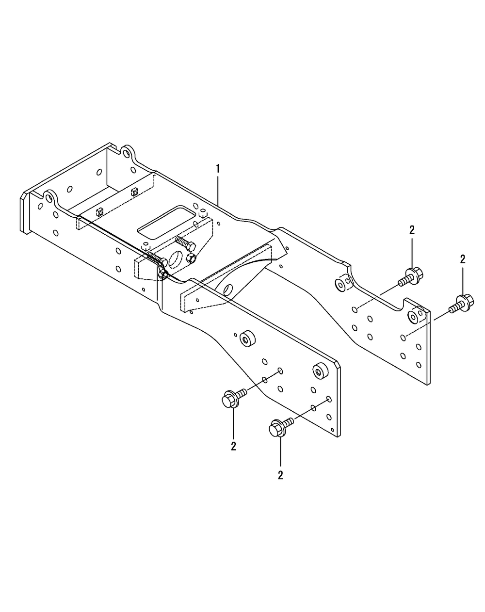 Front Bracket Diagram and Parts List for SX3100 54ALB4S727-54ALB4SW727-54ALB4SX727-54ALB4SY727-54ALB4SZ727-54AMB4S727-54AMB4SW727-54AMB4SX727-54AMB4SY727-54AMB4SZ727 Cub Cadet Lawn Tractor